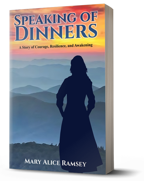 Speaking Of Dinners by Mary Alice Ramsey - Book Cover